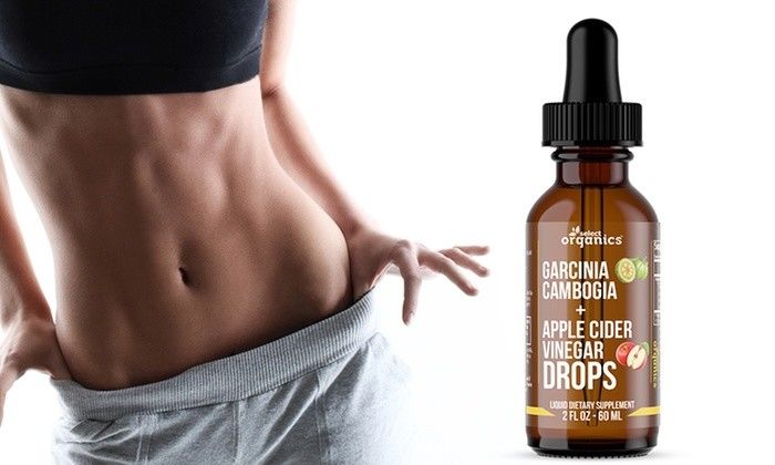 Apple Cider Vinegar with Garcinia Cambogia Weight Loss Drops