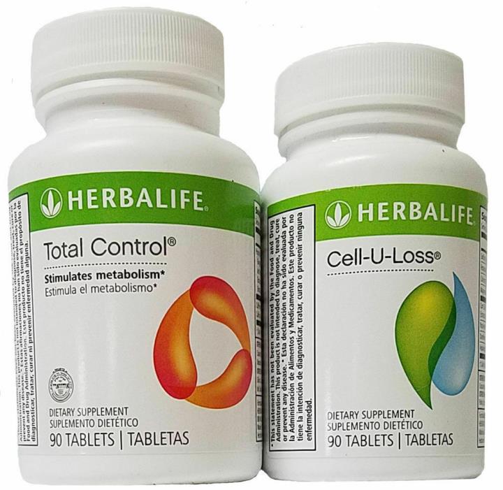2x Herbalife Best Weight  Management/Combo cell u loss + Total control formula
