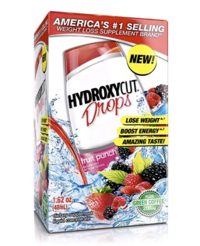 Hydroxycut Drops Fruit Punch - America’s #1 Selling Weight Loss Supplement