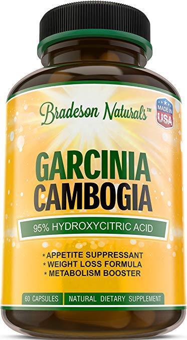 Bradeson Naturals Garcinia Combogia Supplement 60 Capsules