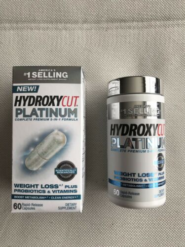 HydroxyCut Platinum Weight Loss 60 + 37 Rapid-Release Capsules Exp. 09/19