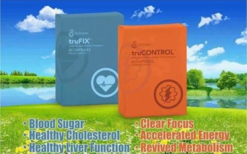 Truvision...Health * TruControl and TruFix * 4 Week supply * 120 CT NeW