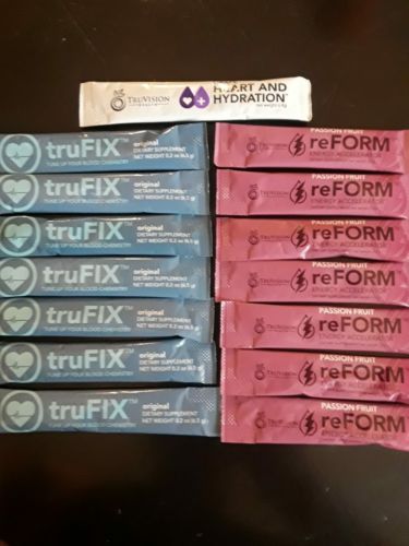 TRUFIX + REFORM Powder mix . 7pk Sample combo (Truvision Health)
