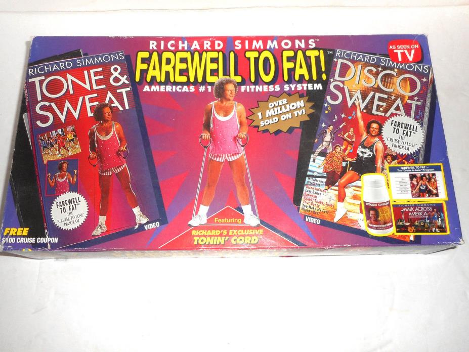 Richard Simmons Farewell to Fat Fitness System As Seen on TV       **LQQK**