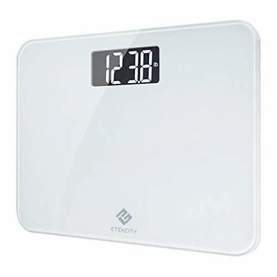 Etekcity Digital Body Weight Bathroom Scale with Step-On Technology, 440 Pound..