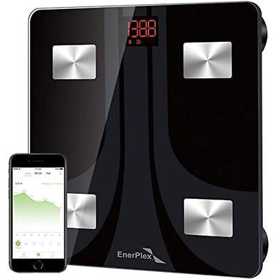 EnerPlex Digital FDA APPROVED 2019 MODEL Bluetooth Body Fat Scale, UNLIMITED App