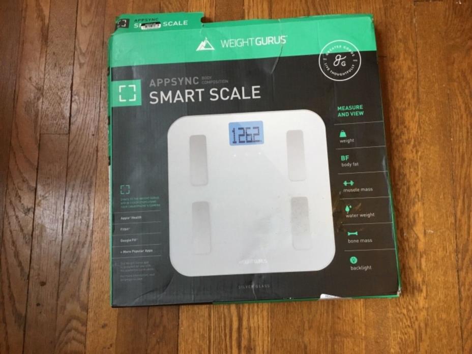 AppSync Smart Scale Weight Gurus - New in Damaged Box