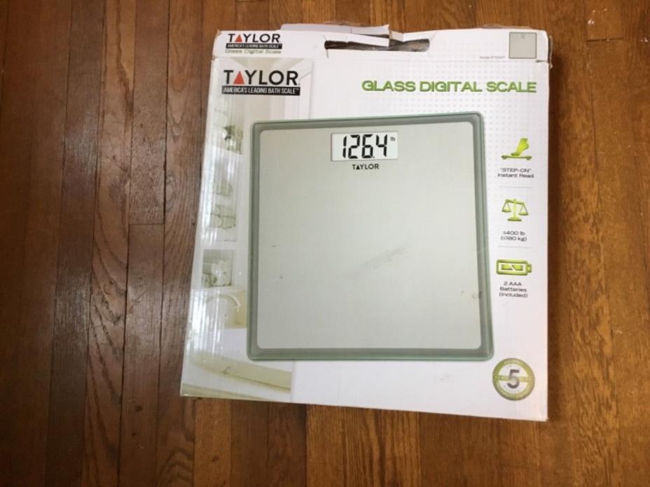 Taylor Glass Digital Scale 7558T - New!