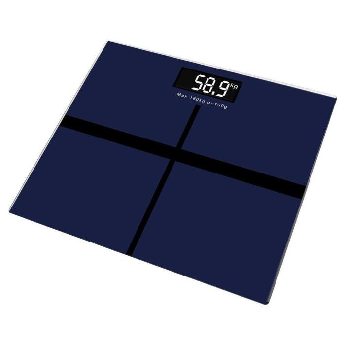 Digital Body Weight Scale Bathroom - Backlit LCD - Heavy Duty Glass Scale