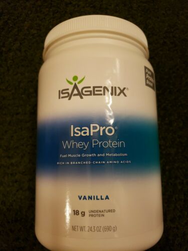 New Isagenix IsaPro Whey Protein Vanilla - New, Sealed Canister