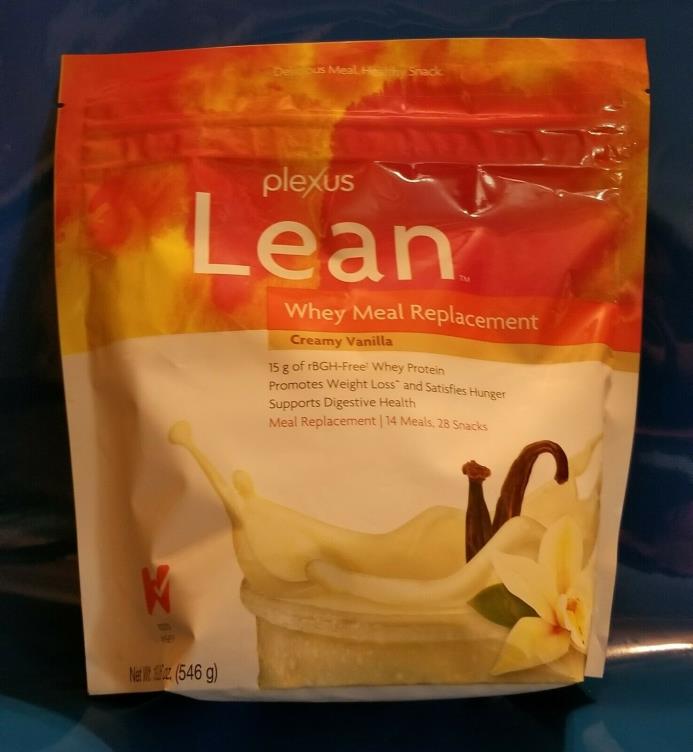 Plexus LEAN Creamy Vanilla Meal Replacement Shake EXP 10/20