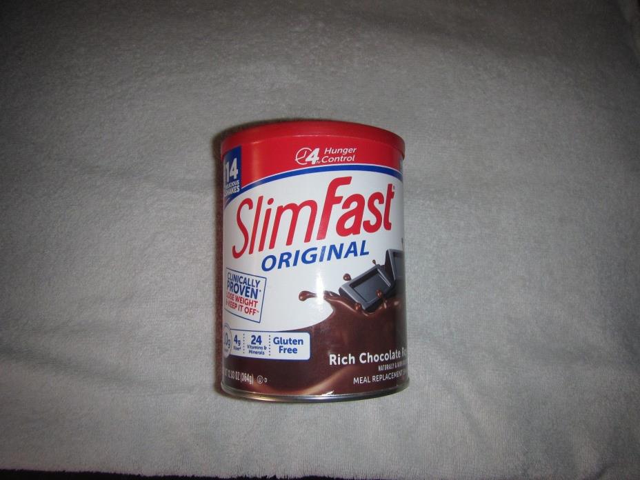 SlimFast Plan 1-2-3 Original, Meal Replacement Shake Mix Rich Chocolate Royale