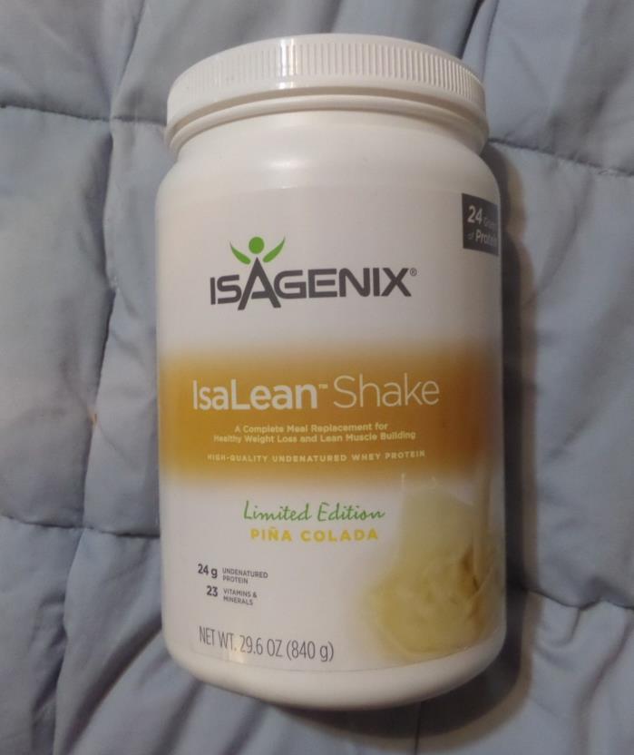 ISAGENIX SEALED Limited Edition Pina Colada Shake, SOLD OUT NO LONGER AVAILABLE