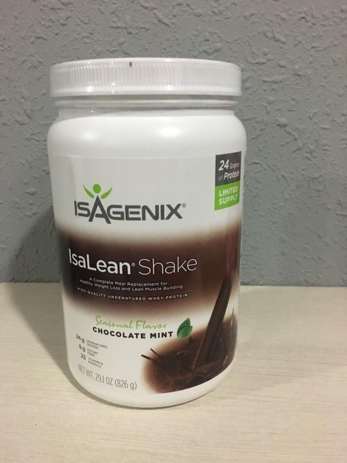 Isagenix Chocolate Mint and Chocolate Shake