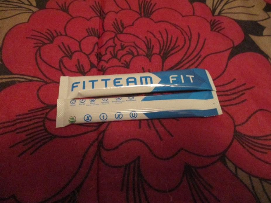 14 SINGLE SERVE ORGANIC FIT TEAM FIT STICKS FOR WEIGHT LOSS AND ENERGY