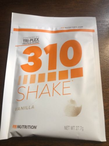 310 Nutrition Vanilla Shake Sample Single Serving