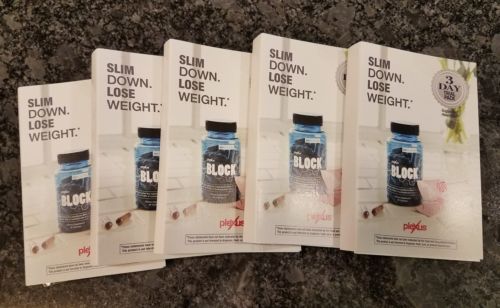 NEW&SEALED ORIGINAL PLEXUS SLIM 3 DAY TRIAL PACKS WITH BLOCK