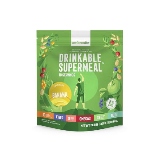 Ambronite Supermeal - 3 x 1600 kcal Bundle, Banana