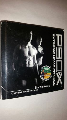 P90X Extreme Fitness DVD Set Beachbody Tony Horton 12-DVD