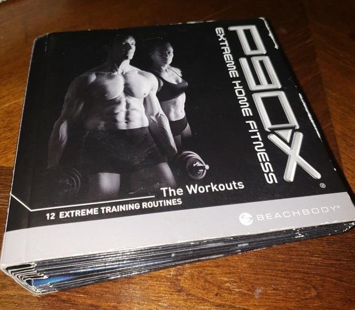 P90X Extreme Home Fitness The Workouts Complete 12 DVD Set - GREAT CONDITION!