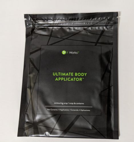 IT WORKS (4) Body Contouring Wraps Ultimate Body Applicators 2018 100% Genuine