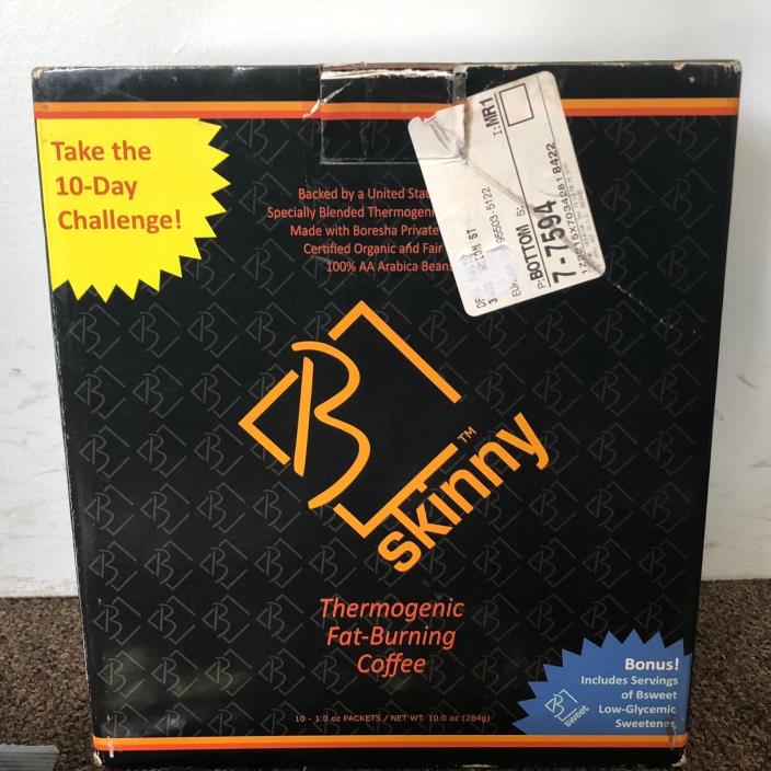 NEW Bskinny Fat Burning Thermogenic Coffee     10 Day Challenge! 8/10 Packets