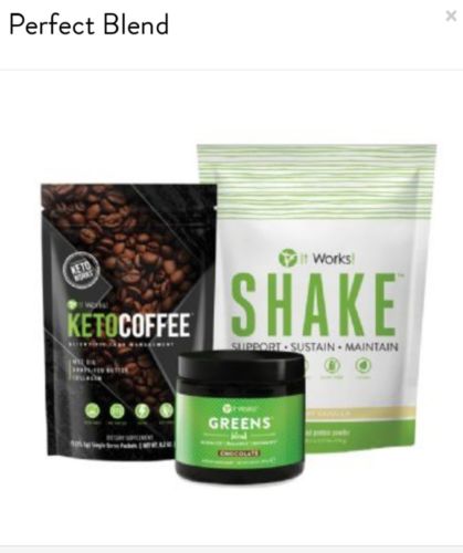 greens shake and keto coffee it works new  FREE shipping