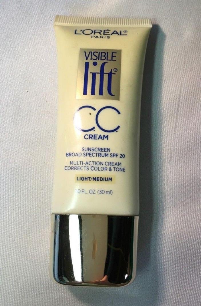 L'Oreal Visible Lift CC Cream 180 LIGHT/MEDIUM  *SEALED*