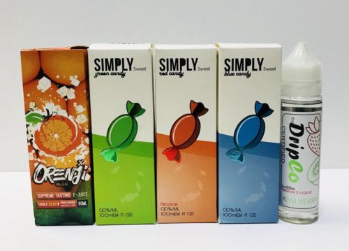 Huge Vape Lot Premium Bundle 420ml Going Out Of Business   Candy Collection