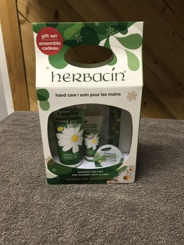 Herbackin Gift Set Hand Cream Large Mini Cream & Nail Filer Paraben Free Free Sh