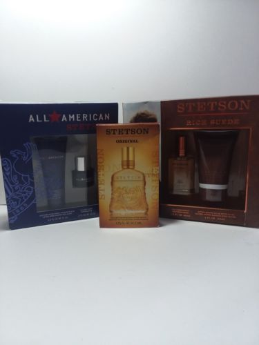Stetson Skin Care Product Bundle Set of 3 Good Condition w/ defects