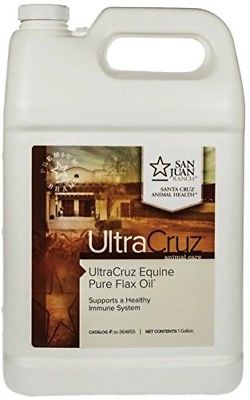 UltraCruz Horse Pure Flax Oil Supplement, 3.8l. Huge Saving