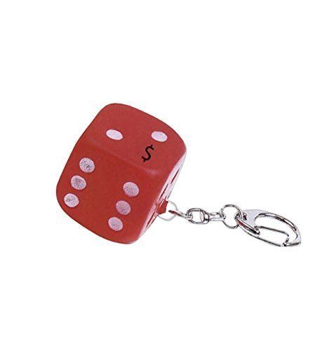 Wholesale Lot of 144 Dice Stress Reliever Key Chain Promo Item Your Logo Here