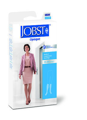 Jobst Opaque Soft Fit 15-20 Knee Black Lg