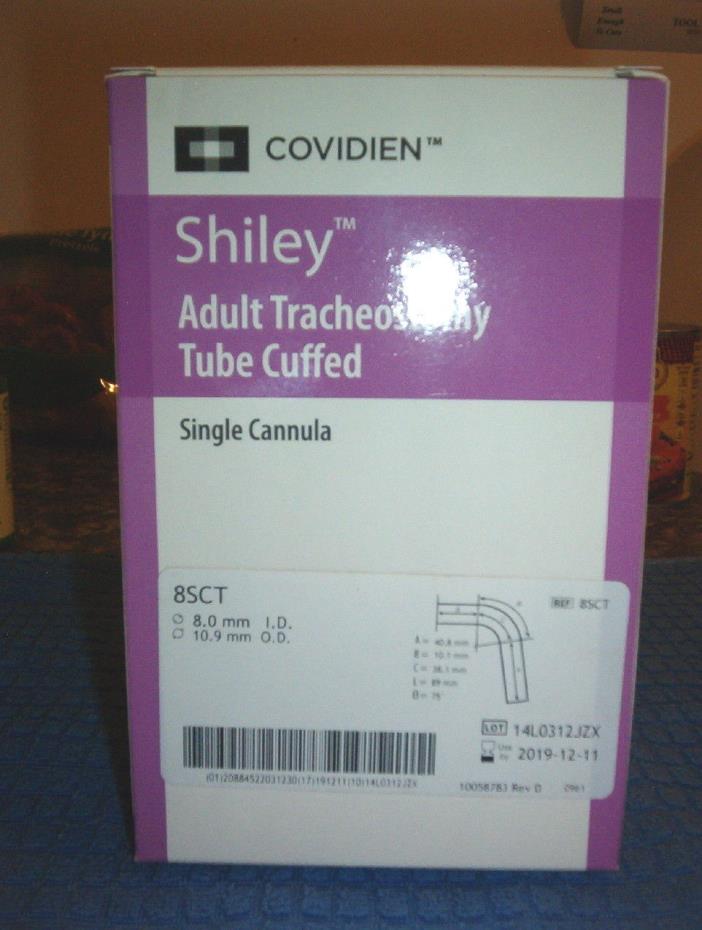 Shiley Tracheostomy  tube 8  SCT