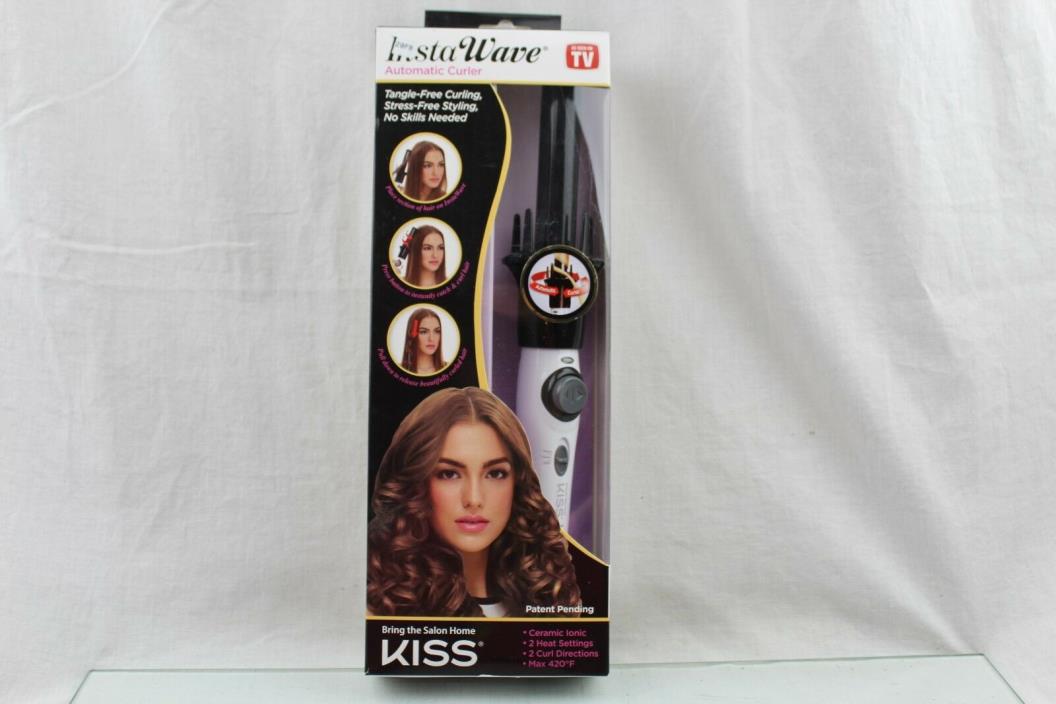 Kiss Curling Irons Wands Products Instawave Automatic Hair Curler 32P10 32X11