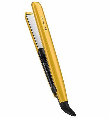 Remington S3500 Ultimate Finish Hair Straightener, Flat Iorn, 1-inch, Yellow