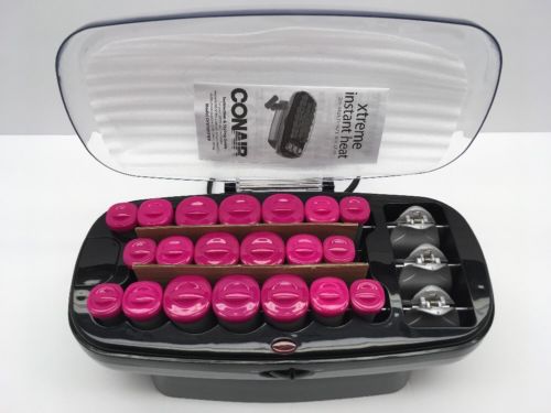Conair Extreme Instant Heat Curler Set 20 Multi. Size Rollers W/ Instructions