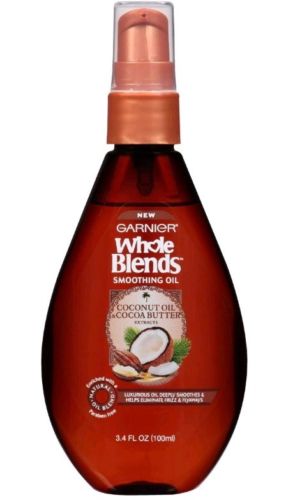 Garnier Whole Blends Coconut Oil & Cocoa Butter Extracts Smoothing Oil - 3.4 oz.