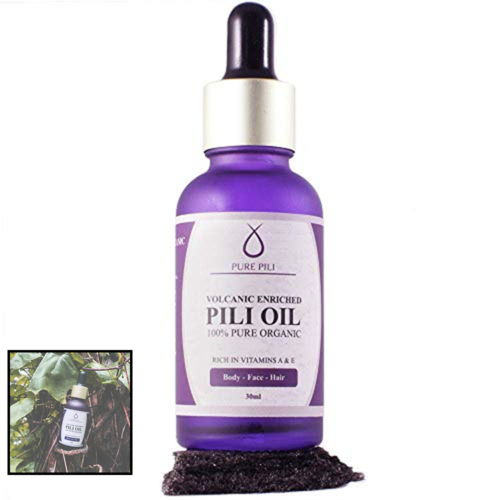 ORGANIC Pili Oil For Skin Hair Face Nails Beard & Cuticles 100% Volcanic Enriche
