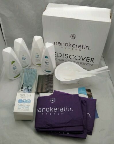 Nanokeratin System Nanosmooth Priming Shampoo Therapy Keratin Treatment Kit