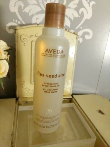 *Brand New AVEDA Flax Seed Aloe Strong Hold Sculpturing Gel 8.5 fl oz / 250 ml*