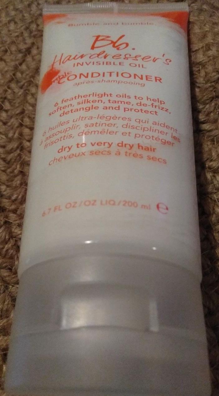 Bumble and Bumble Hairdresser's Invisible Oil Conditioner 6.7 oz NEW