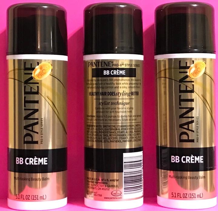 3 Pantene Pro-V Style Series Multi-tasking Beauty BB Leave-In Creme HAIR CARE