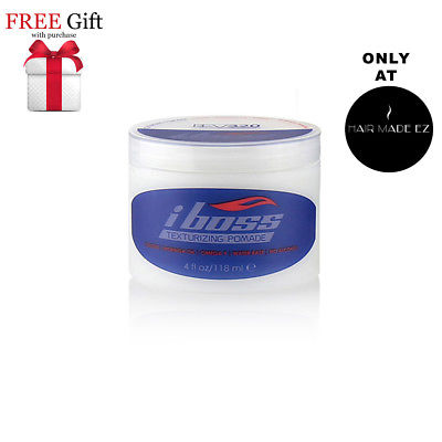 Texturizing Hair Pomade - Iboss 4oz (with organic and natural ingredients)