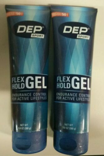 Dep Flex Hold Gel 9.8 oz Lot of 2 Hair Gel Hair Styling Product Healthy Hair Men