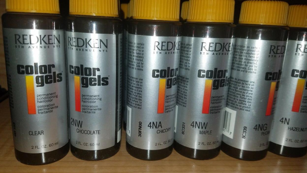 Redken Color Gels Permanent Conditioning Haircolor *Various Colors Available*