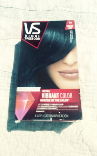 VIDAL SASSOON PRO SERIES ULTRA VIBRANT COLOR 1BB MIDNIGHT MUSE BLUE HAIR COLOR