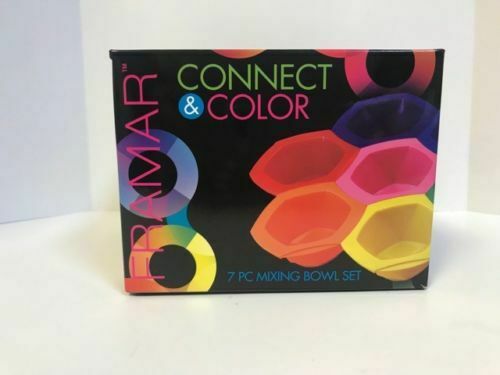 NEW - FRAMAR CONNECT & COLOR - 7 PIECE MIXING BOWL SET COLORS