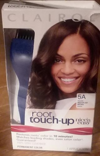 Clairol Root Touch-Up Nice'n Easy Hair Color 5A Medium Ash Brown - 1 Application